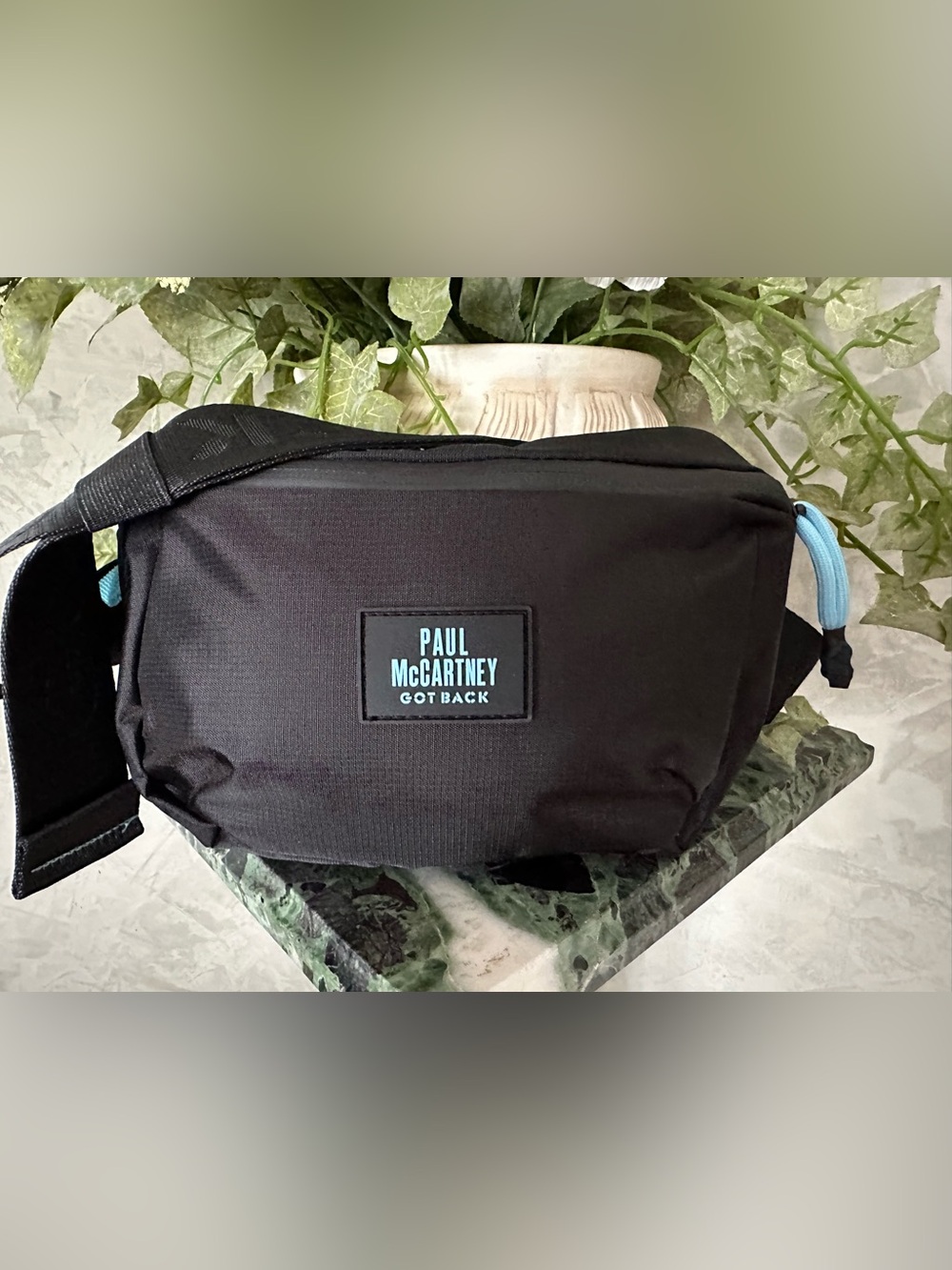 Paul McCartney Black Toiletry Bag - Got Back Collection